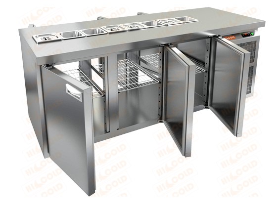 Стол охлаждаемый для салатов (саладетта) HICOLD SL2T-111/SN